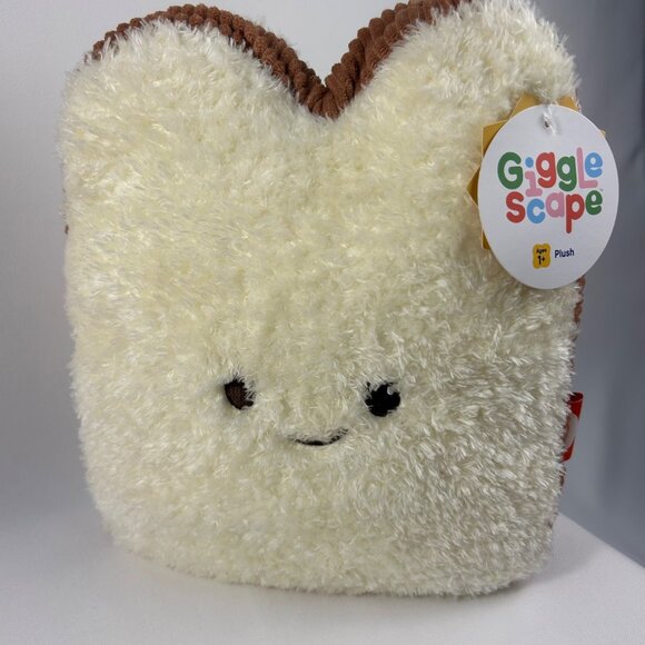 Giggle Scape peanut butter and jelly sandwich Plush Toy - Picture 1 of 3
